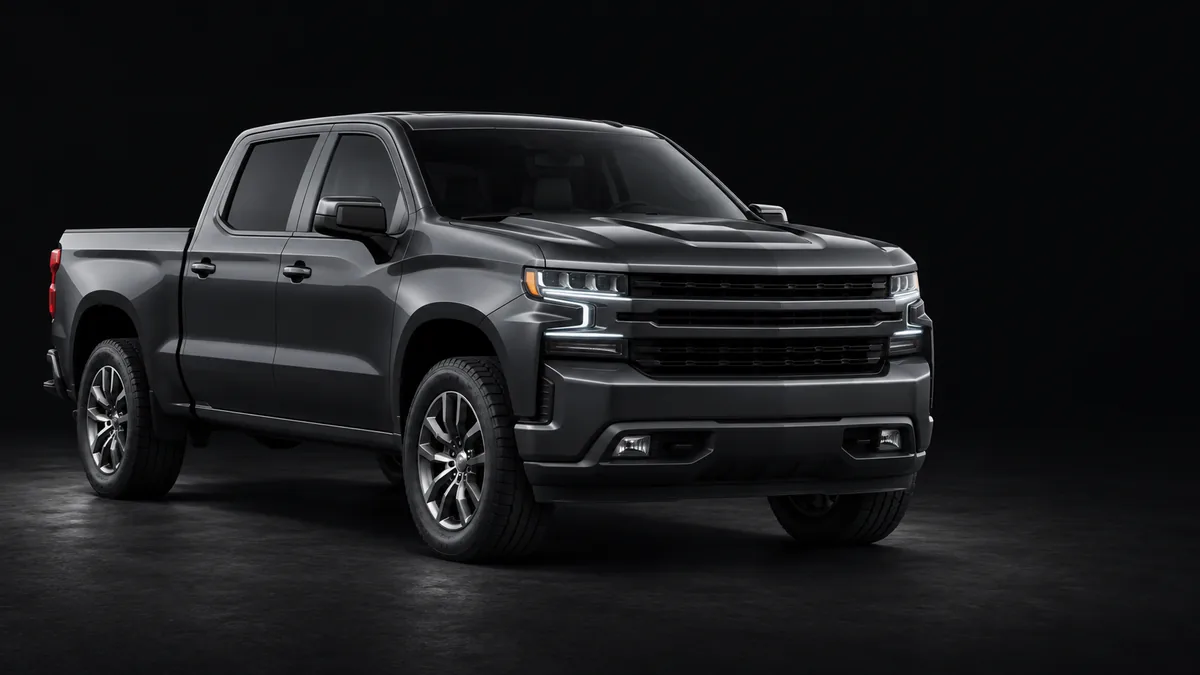 Illustrative rendering of a 2017 CHEVROLET SILVERADO 1500